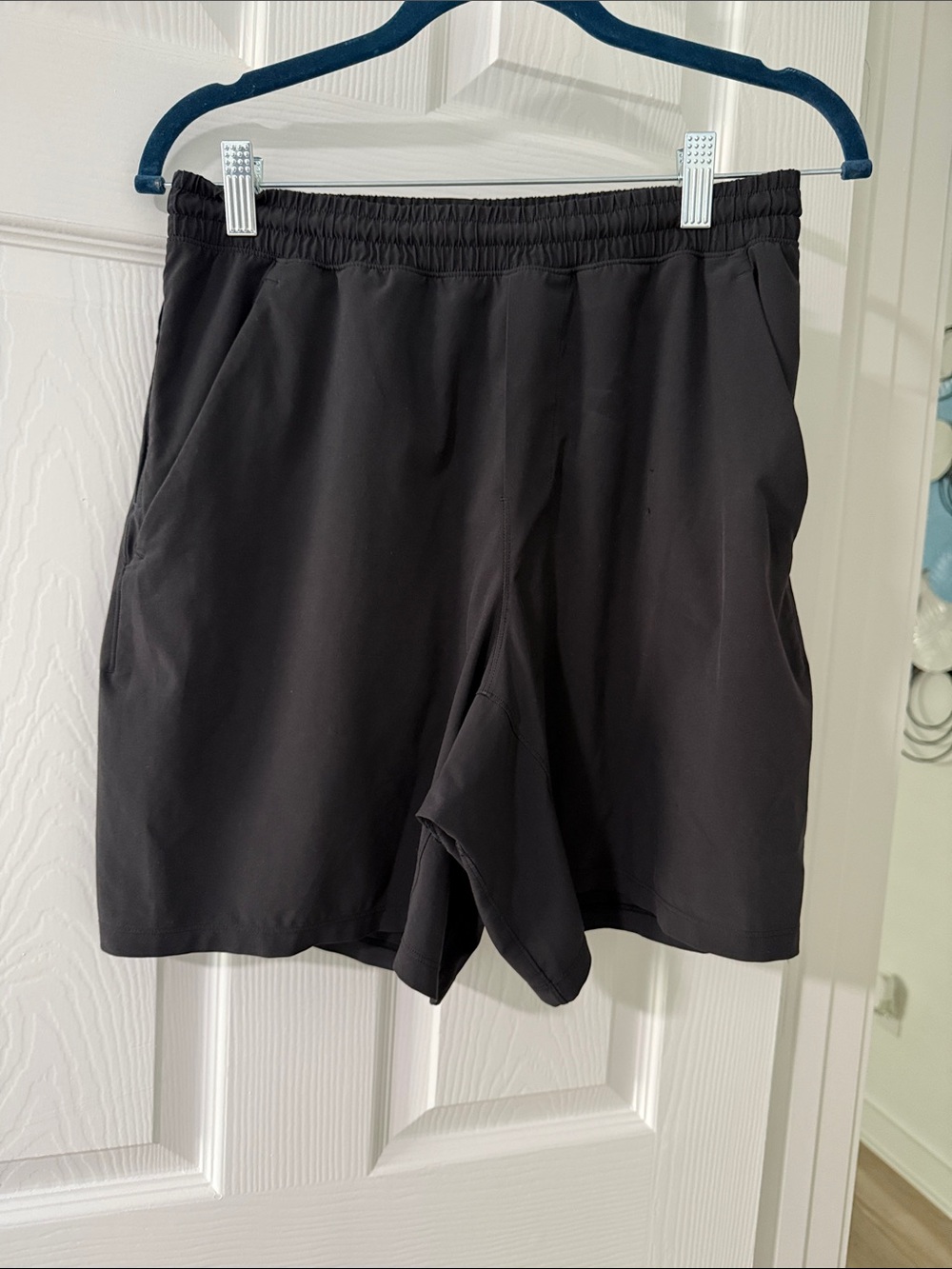 lululemon athletica Men's Black Performance Athletic Shorts